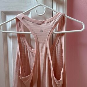 lululemon athletica Blush Pink Racerback Tank Top